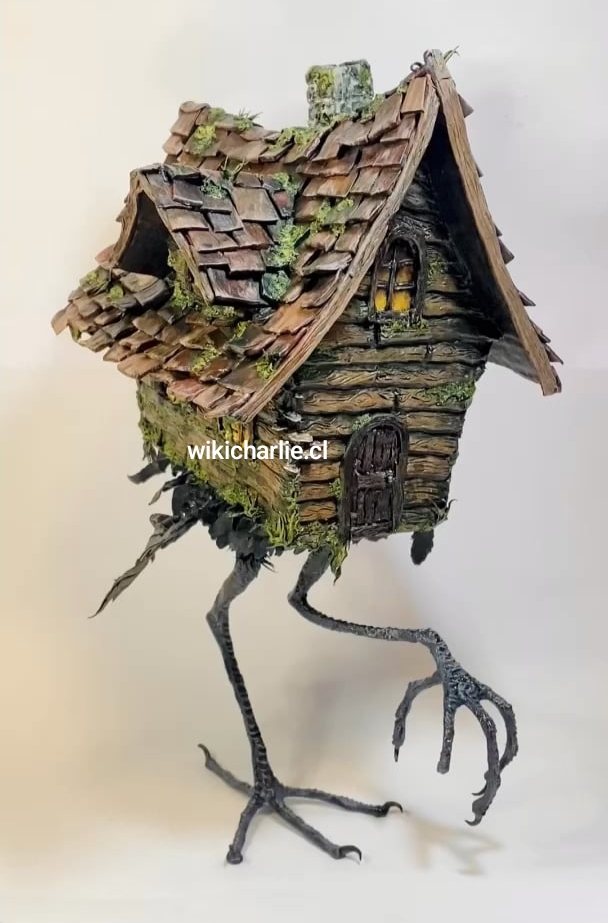 Casa de Baba Yaga, con patas de pollo!