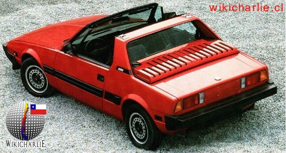 Fiat Bertone X1 9 Wikicharlie