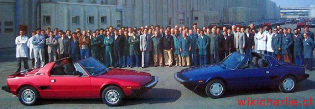 Fiat Bertone X1 9 Wikicharlie