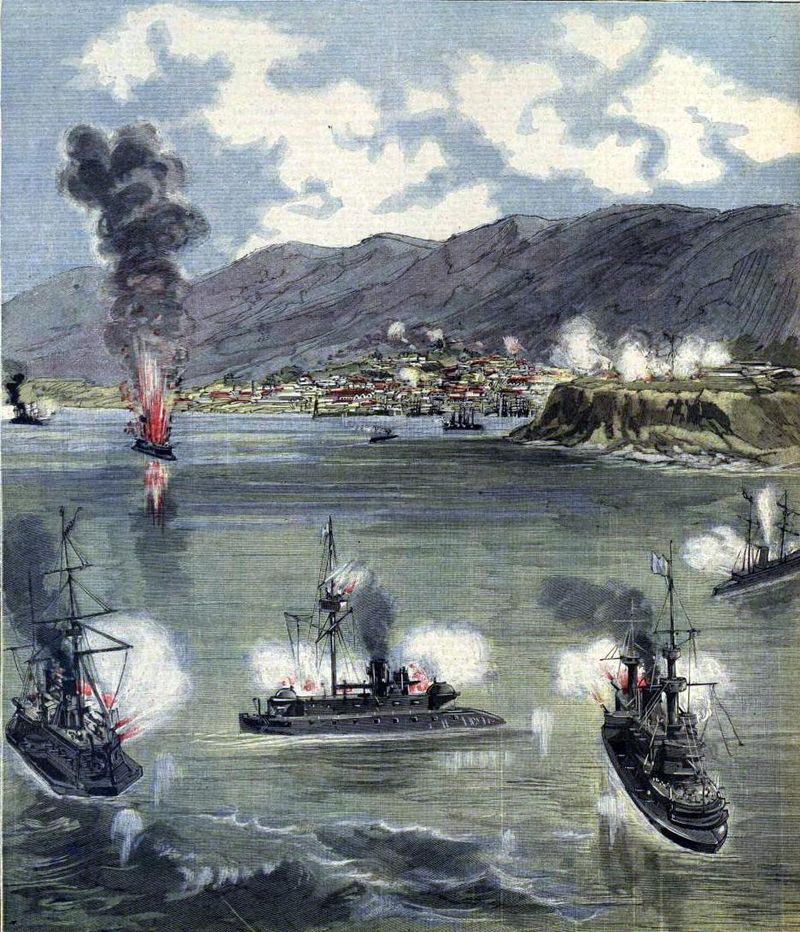 Ataque a Valparaiso, Guerra Civil de Chile 1891.jpg