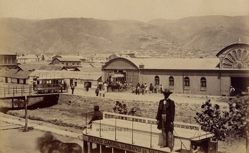 Ferrocarril urbano de Valparaiso c1870.jpg