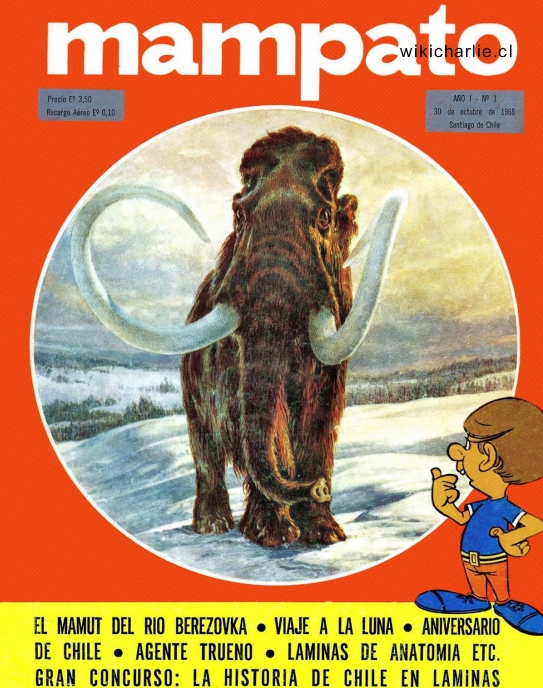 Revista Mampato primer ejemplar 30 de octubre 1968.JPG