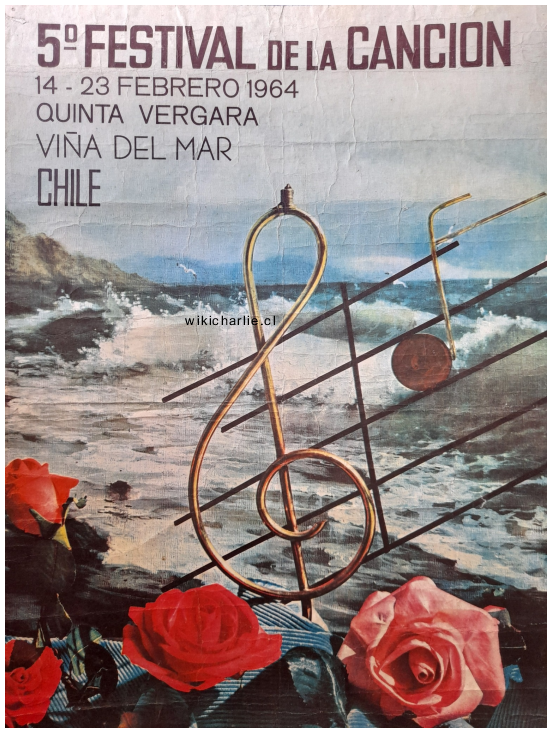 Afiche Festival de Vina del Mar 1964.png