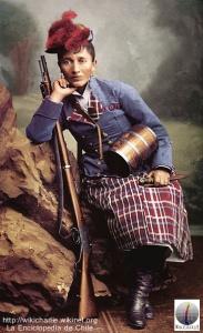 Sargento 2º Cantinera Irene Morales Infante (Santiago, 1 de abril de 1865 - †Santiago, 25 de agosto de 1890) apodada La Fiera o Monja de la Caridad por los soldados chilenos).