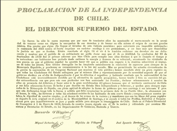 Proclamacion de la Independencia de Chile.PNG