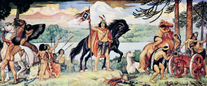 El joven Lautaro de Pedro Subercaseaux