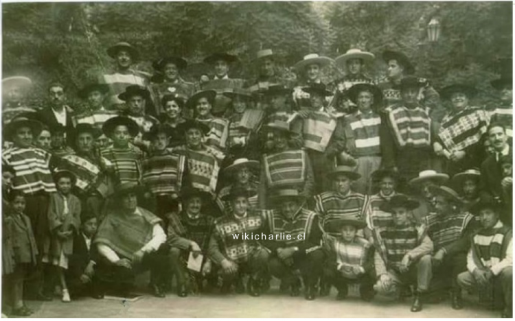 Club de Huasos Los Amigos del Matadero Franklin en 1954.png