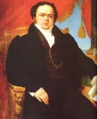 Mariano Egaña/Oleo de Raymond Monvoisin