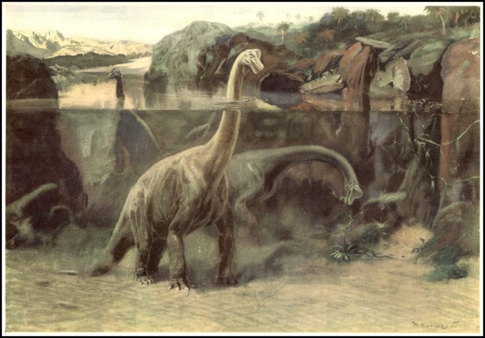Brachiosaurus de Zdenek Burian