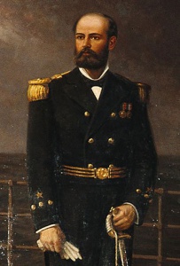Arturo Prat Chacón, (☆ Ninhue, 1848 - † Iquique 21 de mayo 1879) Marino y héroe de guerra chileno.