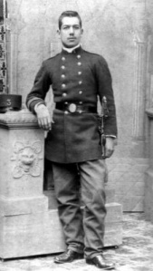 José Bozo, Regimiento de Artillería de campaña Nº3, 1895