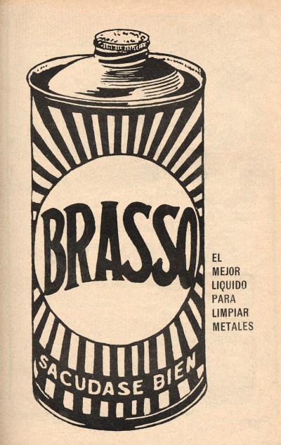 Publicidad de Brasso, realizada por Revista Zig-Zag en 1921