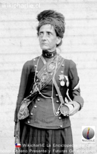 Cantinera heroe Josefa del Carmen Herrera Cabo del 4 de Linea en la Guerra del Pacífico.