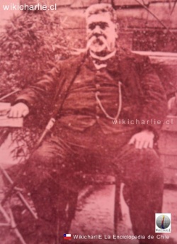 Don Manuel Jesús Escobar, 1.º maquinista Ferrocarriles de Chile